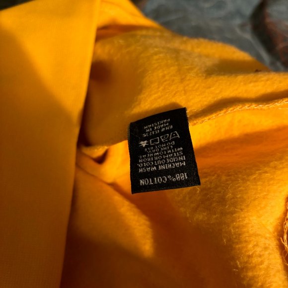SP5DER Classic Hoodie in Yellow - Picture 6 of 6